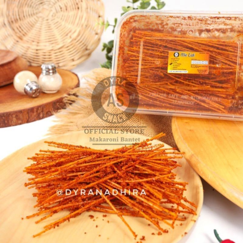 

(TERMURAH) Mie Lidi Box 500ml Extra Pedas • Khas Mojokerto