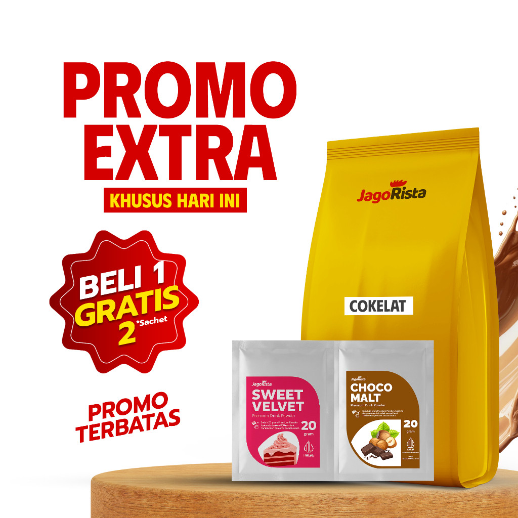 

Jagorista Bubuk Minuman Cokelat 1 KG Kualitas Premium