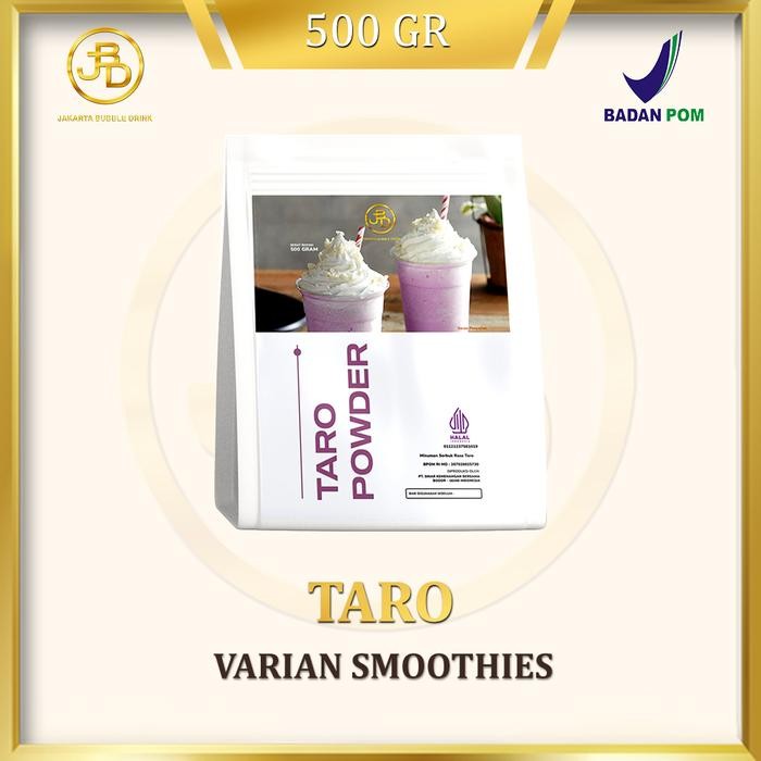 

[Best Seller] Bubuk Minuman Premium Taro 1Kg || Jakarta Bubble Drink bubuk minuman aneka rasa - 500 gram