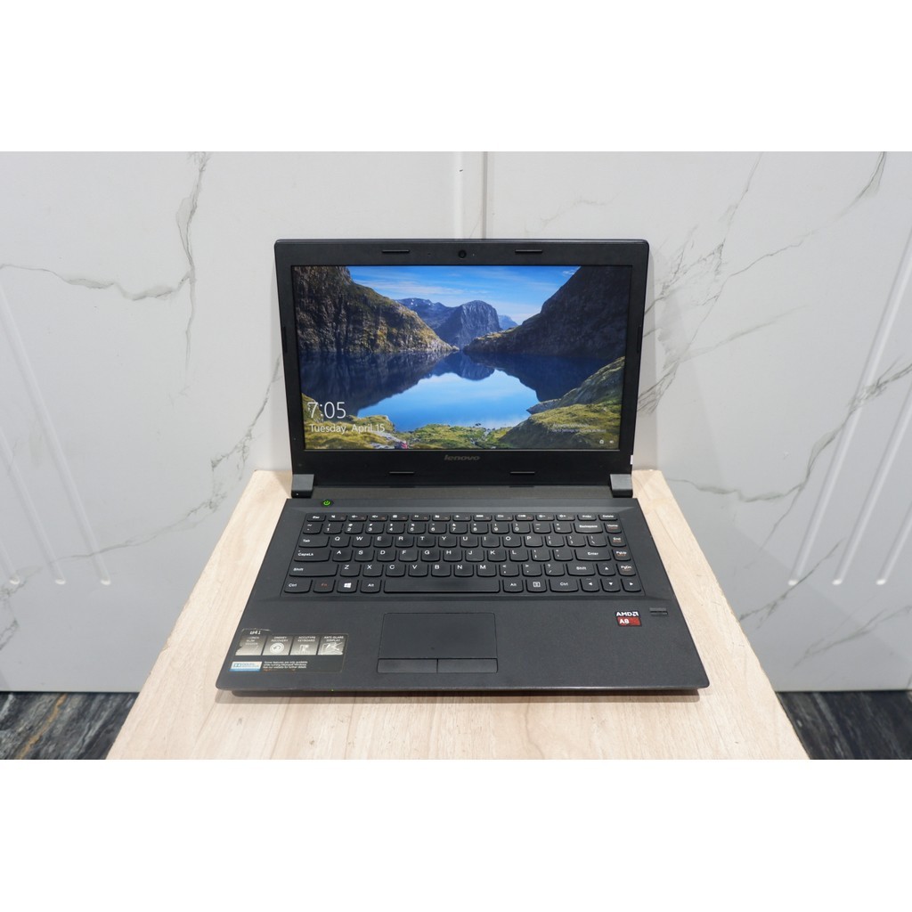 Laptop Lenovo B41 AMD A8-7410 AMD Radeon R5 Graphics Ram 16Gb 512Gb Normal Siap Pakai - Leptop Lapto