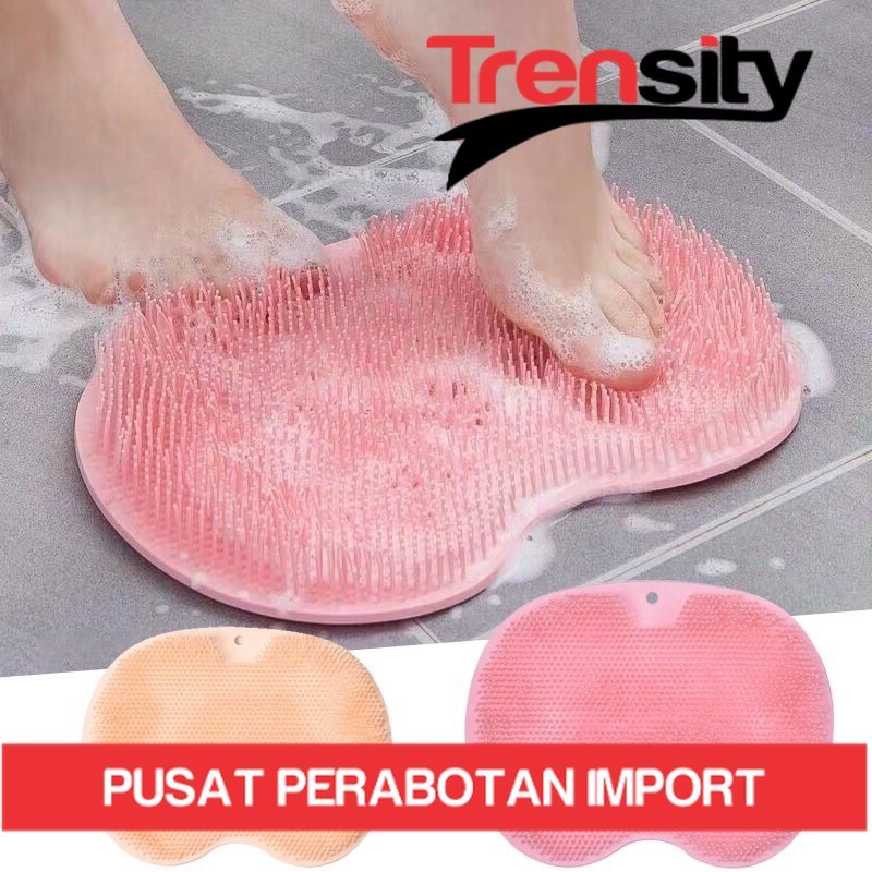 Sikat Pijat Kaki Bahan Silikon Anti Slip Untuk Kamar Mandi *TRENSITY*