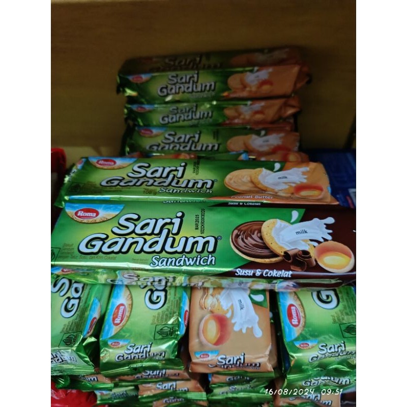 

Roma Sari Gandum Sandwich BISKUIT - BY JJS
