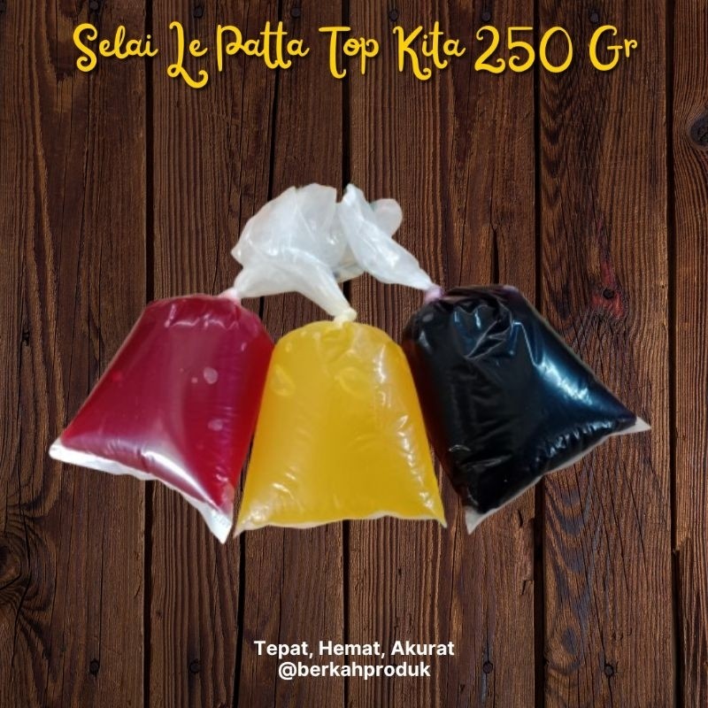 

Selai Le Patta Topkita 250 Gram Varian Rasa Strawberry, Blueberry , Nanas