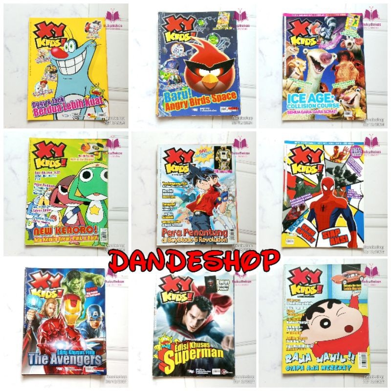XY Kids edisi Game Animal Kaiser LEGO Hot Wheels Die Cast Game Movie - Majalah Xykids Bekas Preloved