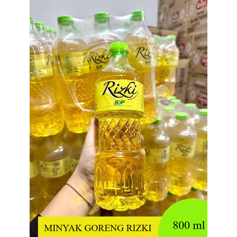

Kemasan 1 Dus Minyak Rizki (800ml) isi 12 pcs