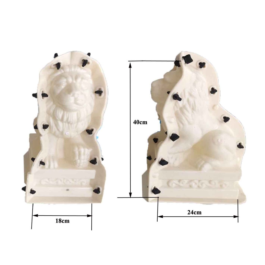 

RZS03 Little Lion Shape Plastic ABS Cement Mould Concrete Mold Farmwork