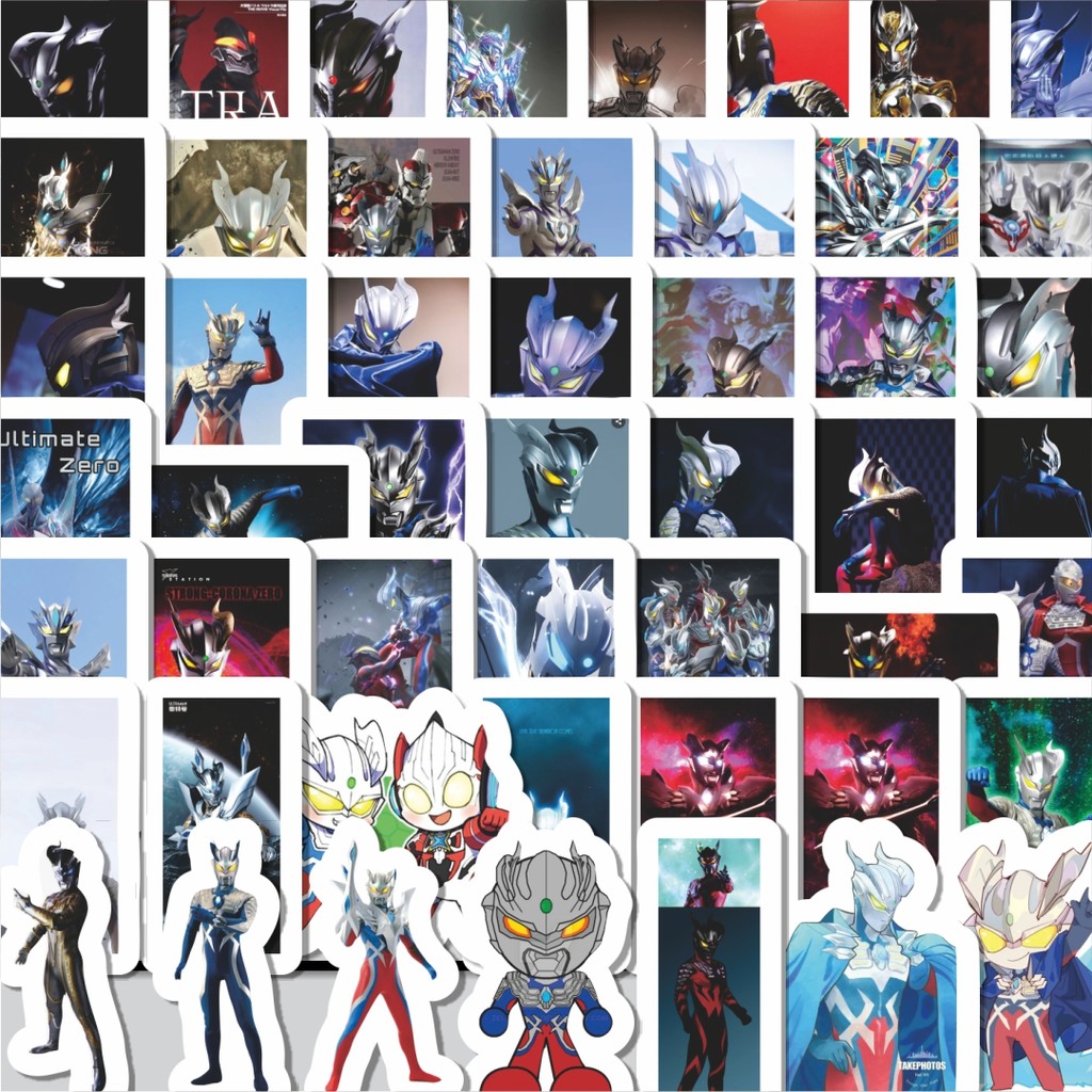 

Stiker Cutting Pack Stiker Ultraman Zero Isi 100Pcs Series Aesthetic Lucu Keren Untuk Koper Bahan Vynil