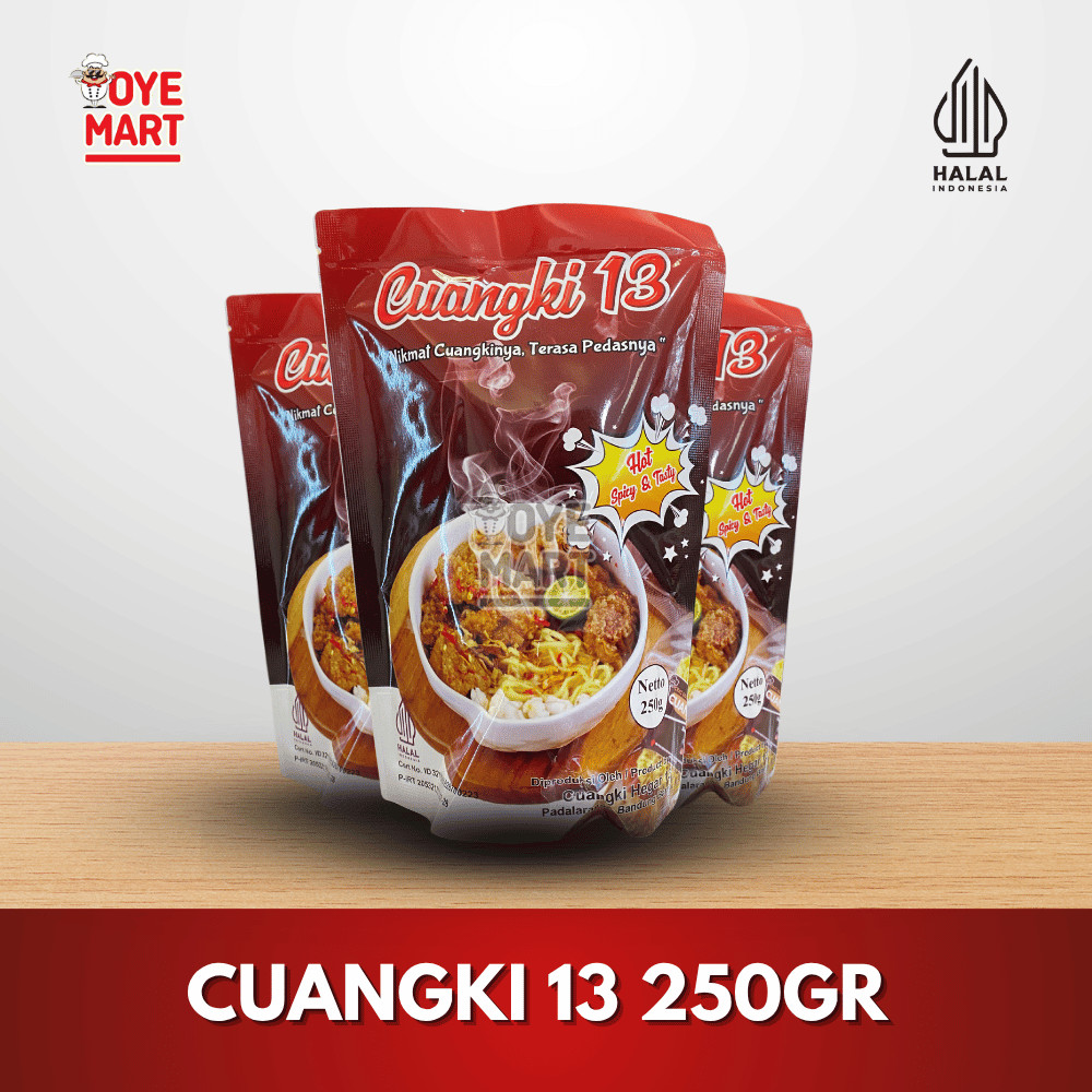 

CUANGKI 13 250GR CUANKI INSTANT