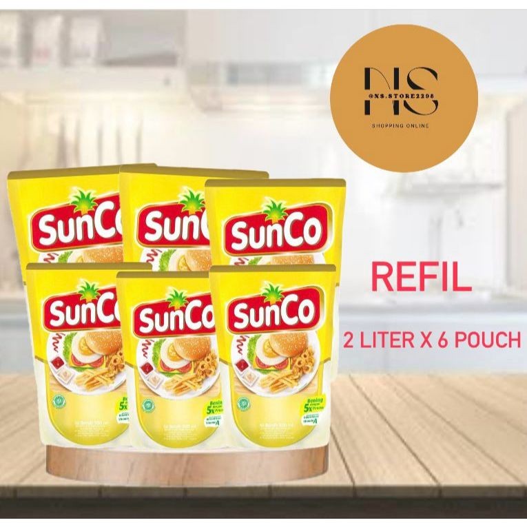 

SUNCO MINYAK GORENG PREMIUM TERBAIK KEMASAN 2 LITER