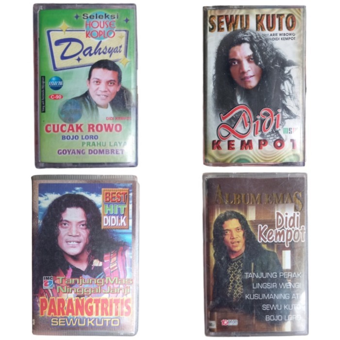 Kaset pita Didi kempot - campursari - keroncong dangdut - koplo - pop jawa - Album emas