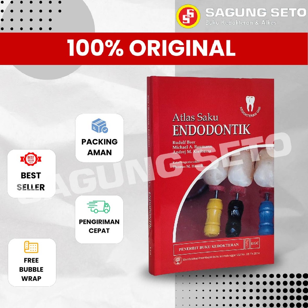 BUKU ATLAS SAKU ENDODONTIK  / BUKU KEDOKTERAN GIGI - RUDOLF BEER