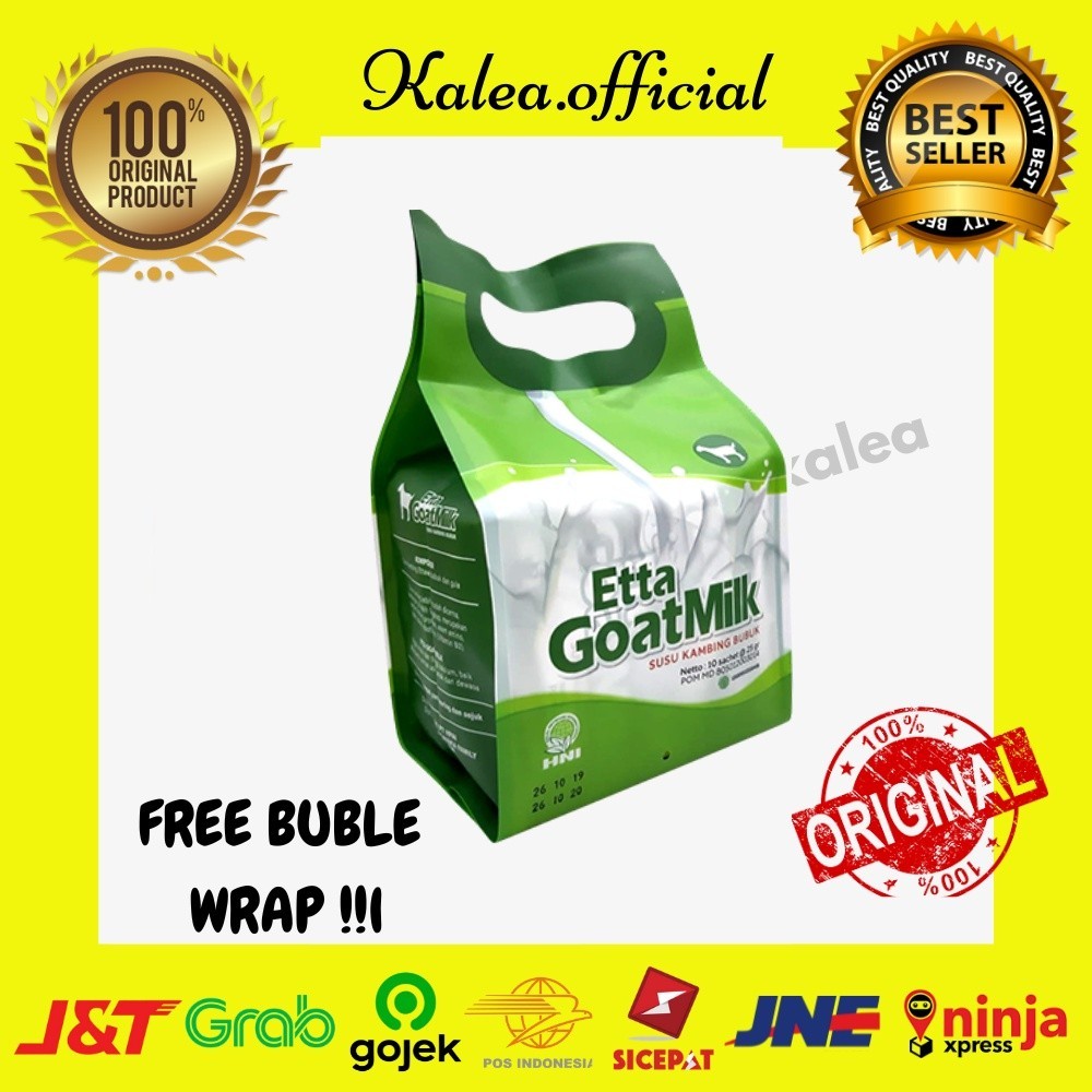 

Halal HNI-HPAI OK.2 | Susu Kambing Etta Goat Milk | Membantu menaikan berat bedan dan penyembuhan asma 3.0