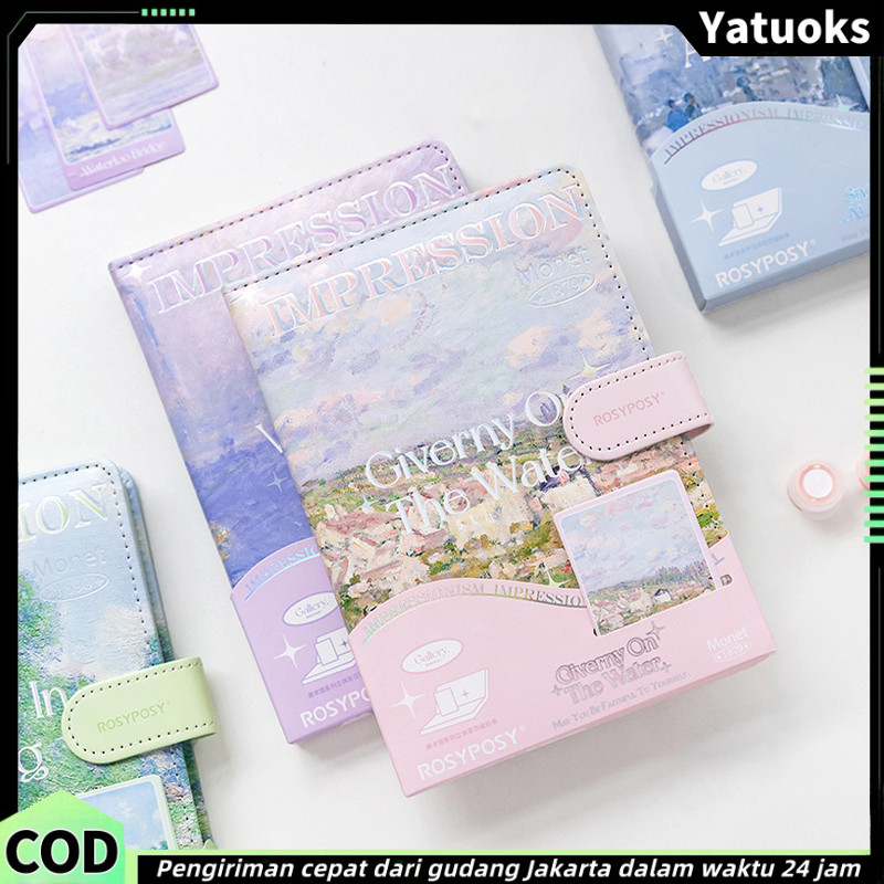 

Notebook /Buku harian penuh warna Rosyposy Nature Pemandangan Korea Vintage Lucu / Journal / Buku harian dengan sampul unik