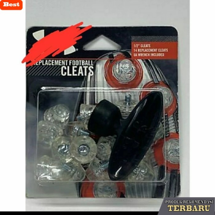 rekomendasi sepatu bola untuk kaki lebar *ND3R 4RM0UR SG Replacement Studs Original. Pul Sepatu Bola