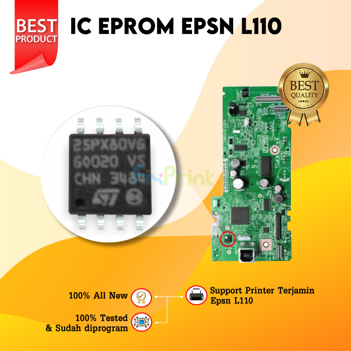 Eprom L110, IC Eeprom Reset L110, Resetter Printer L110