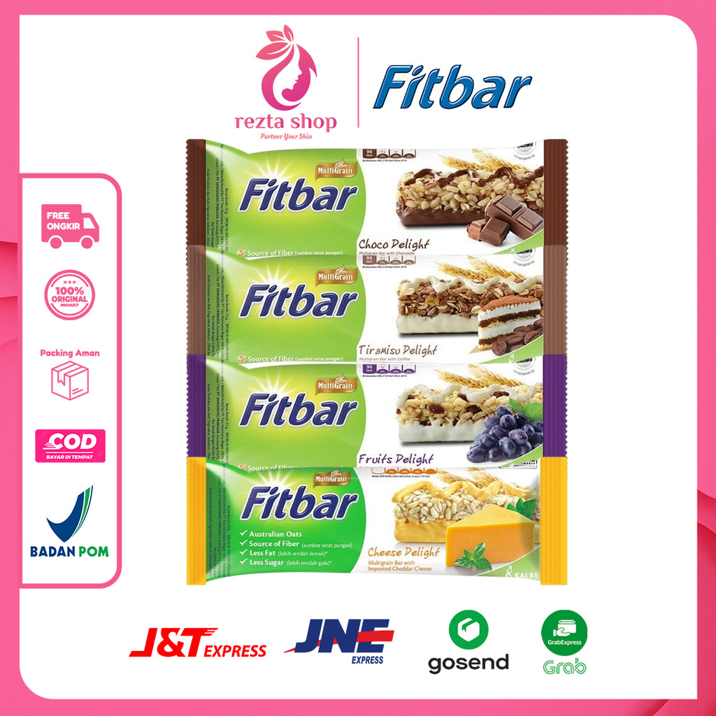 

FITBAR Multigrain 20gr | Snack Rendah Kalori - Snack Diet