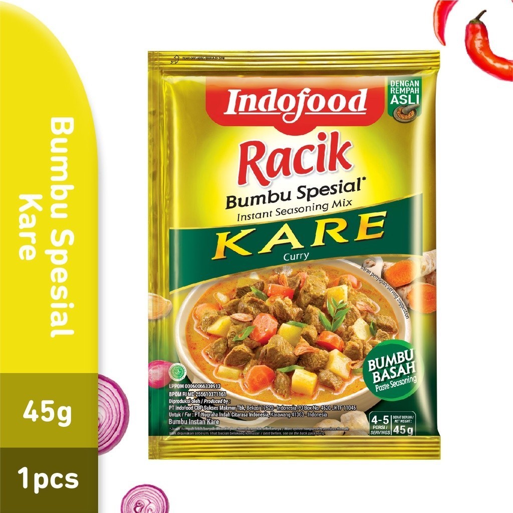 

INDOFOOD B.RACIK SPC KARE 45GR