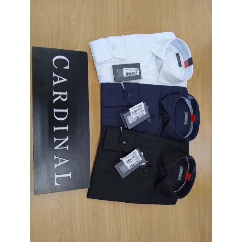 Cardinal Formal Kemeja Pria Polosan