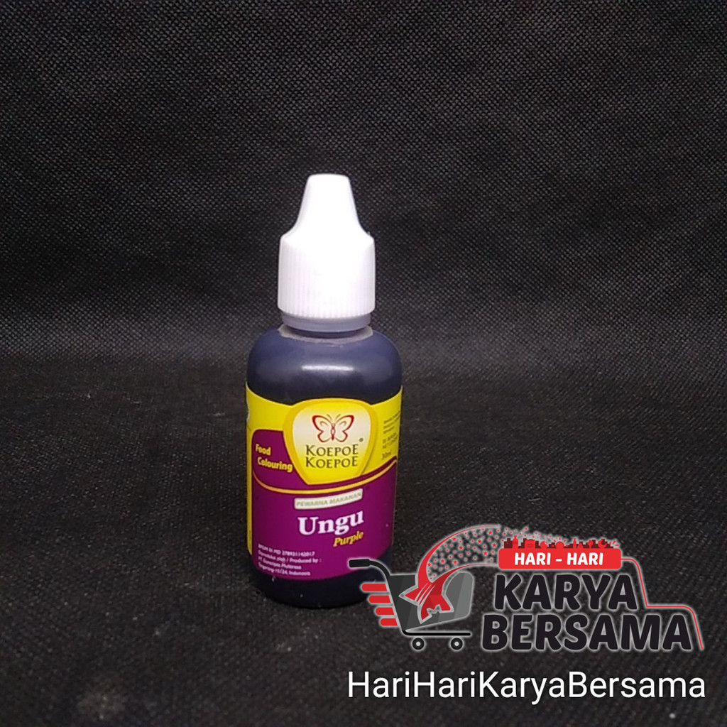 

KOEPOE KOEPOE PEWARNA MAKANAN UNGU PURPLE 30ML