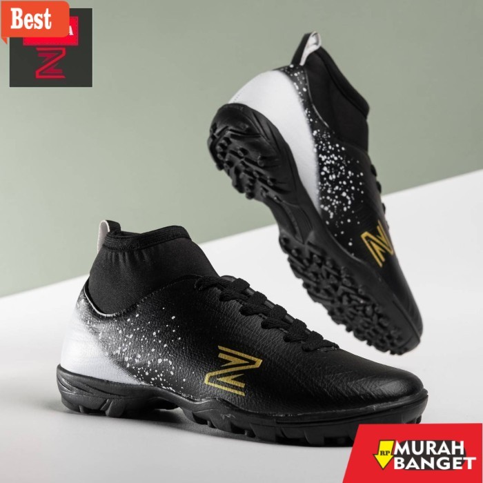 rekomendasi sepatu futsal sepatu futsal specs original murah real pict - merah abu, 38 - Hitam, 39