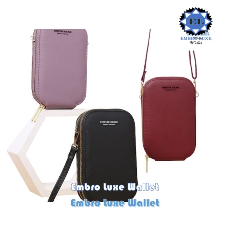 Tas Slempang Pinggang Wanita Tas HP Dompet Wanita Multifungsi