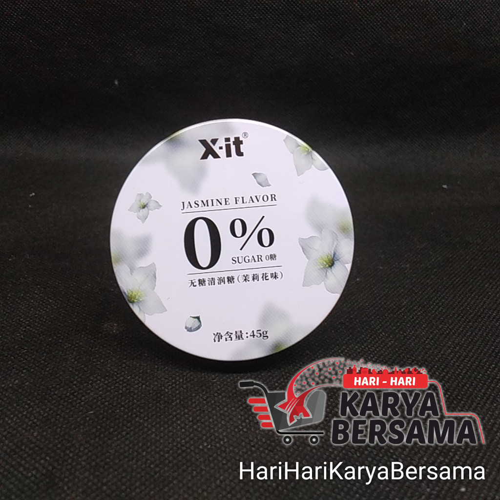 

MAKANAN RINGAN PERMEN BON BON X-IT JASMINE FLAVOR SUGAR FREE 45GR