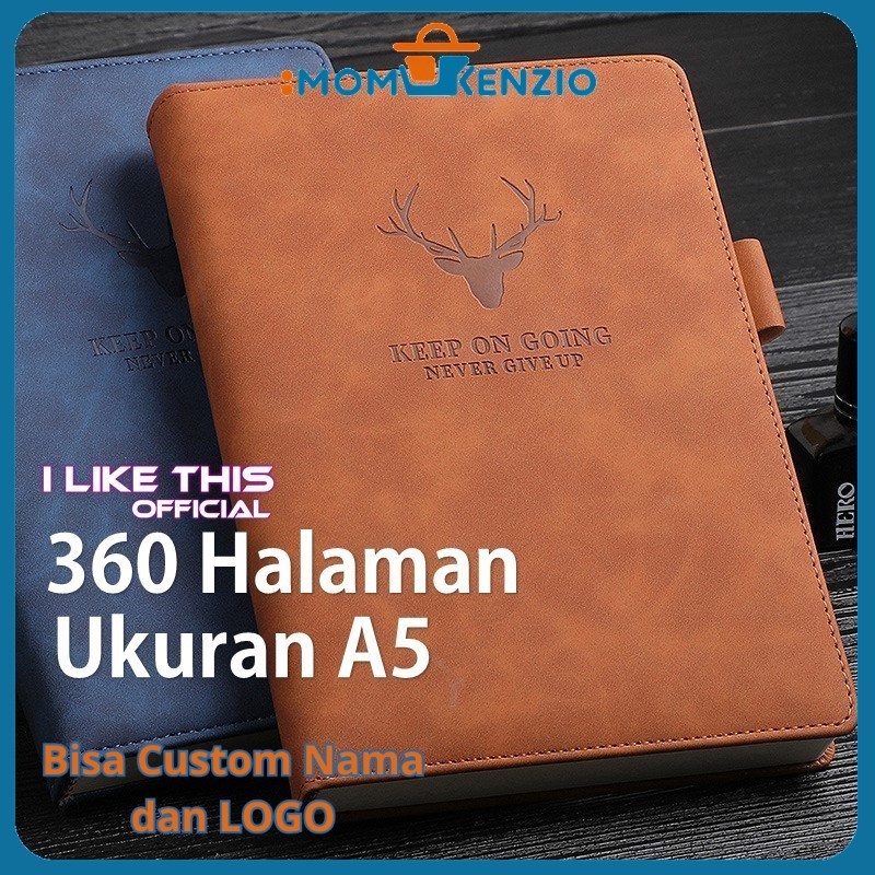 

Buku Agenda Catatan Kerja Meeting Planner NoteBook Notepad Diary Binder Cover Kulit A5 Bisa Custom Nama Atau Logo Perusahaan Cocok Untuk Souvenir Meeting Perusahaan, Kado Ulang Tahun, Wisuda