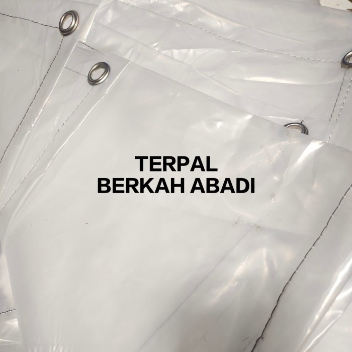 

terpal plastik bening transparan ukuran 2x3 tutup barang dan DLL - plastik sedang