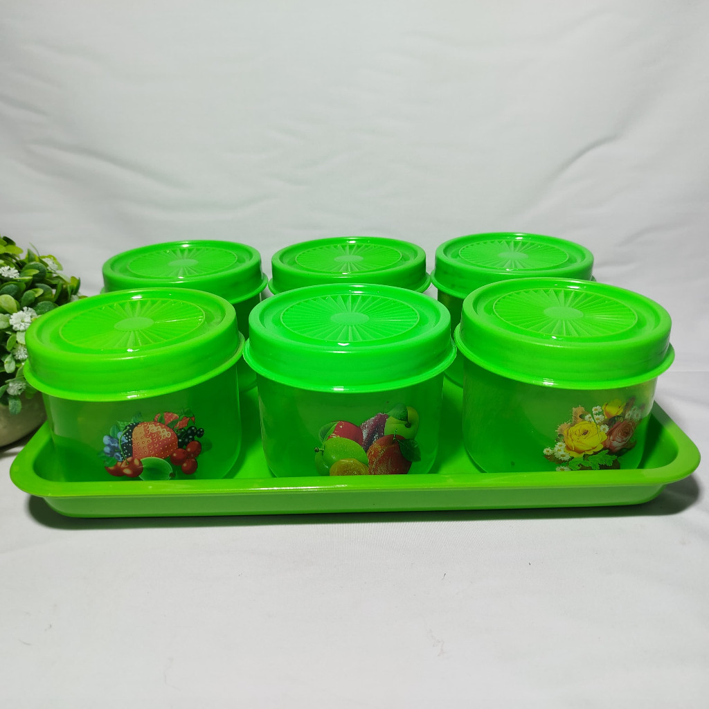 FRIENDS - TOPLES SET + NAMPAN PLASTIK KECIL DAN BESAR TOPLES SET SERBAGUNA BPAFREE