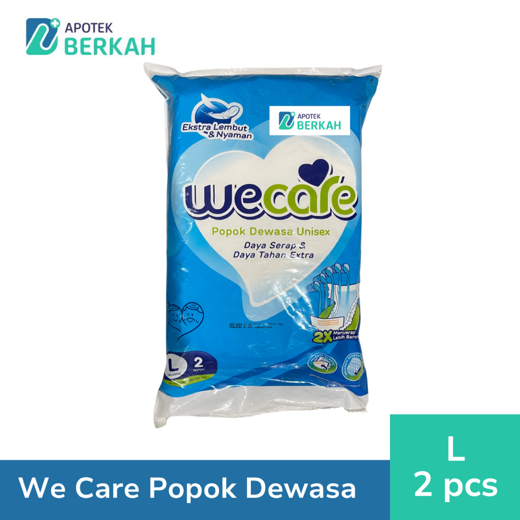 WeCare Popok Dewasa Unisex L - 2 Pcs