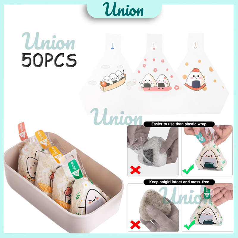

Plastik OPP Segitiga Kemasan Onigiri / Plastik Onigiri Segitiga Tas