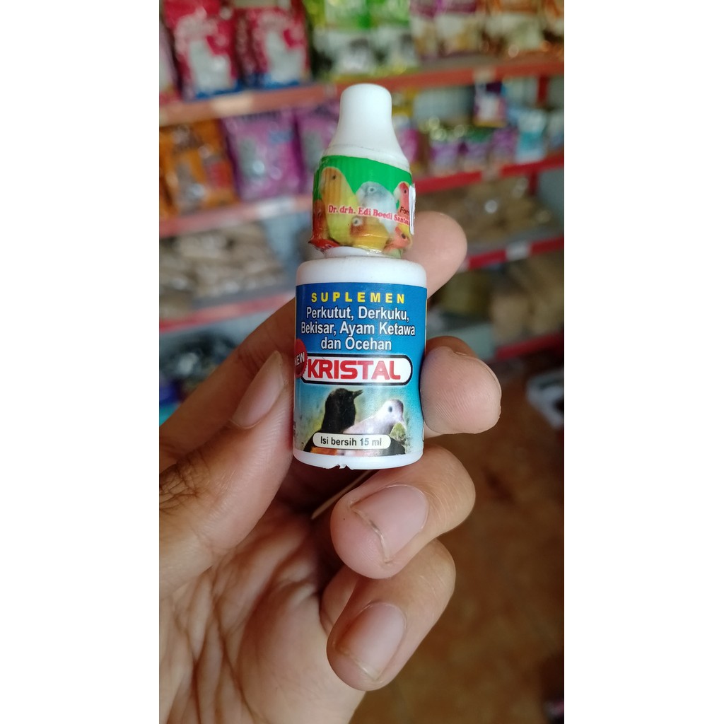 New Kristal Suplemen Penggacor Burung Dr. Edhi