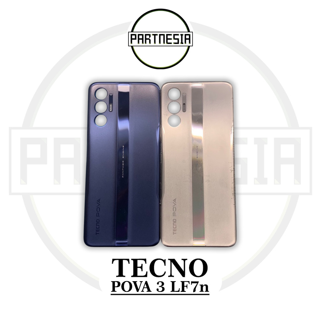 BACKDOOR CASING COVER TUTUP BELAKANG TECNO POVA 3 LF7n ORIGINAL
