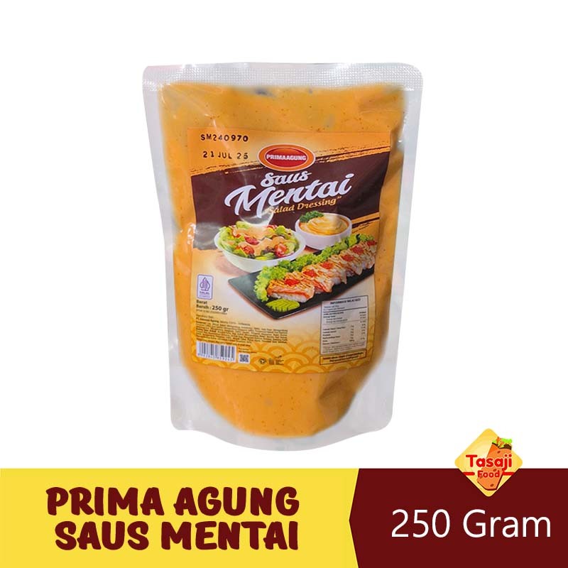 

Prima Agung Saus Mentai 250 Gram - Salad Dresing