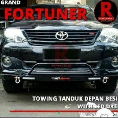 Towing depan ARB Fortuner led lampu tanduk depan besi