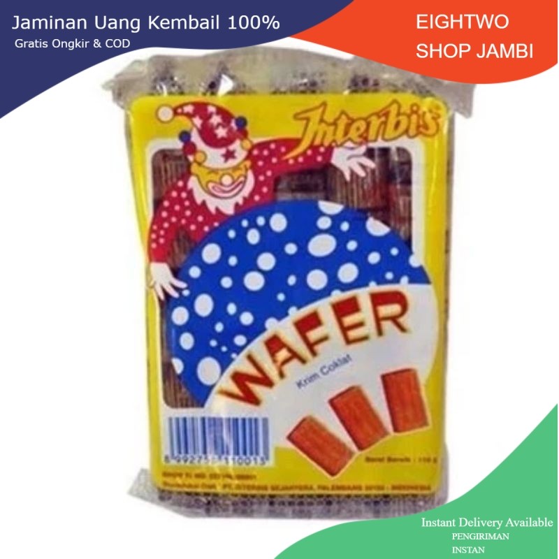 

Interbis Wafer Chocolate Biscuit 110gr EG