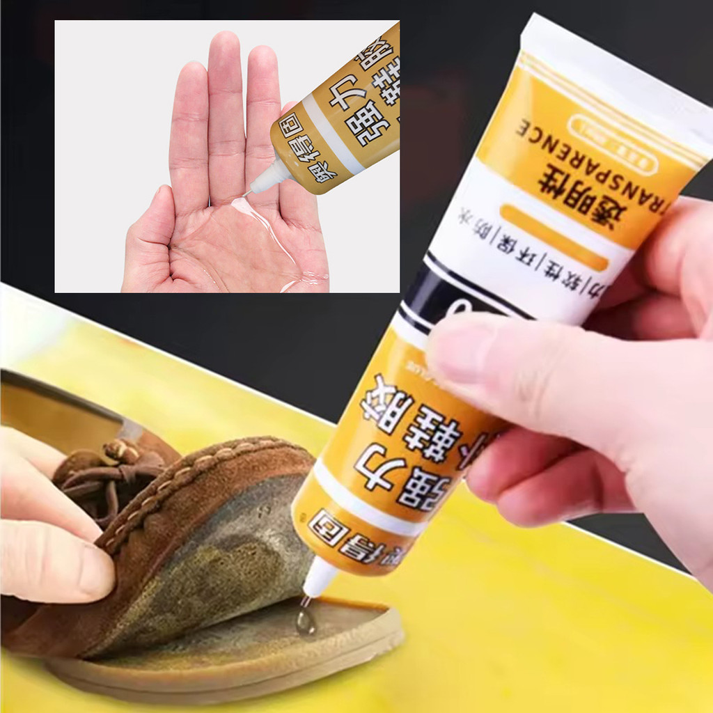 

60ml Shoe Glue Lem Sepatu Serbaguna Super Kuat Lem Perbaikan Serbaguna Tahan Air Untuk Semua Jenis Sepatu