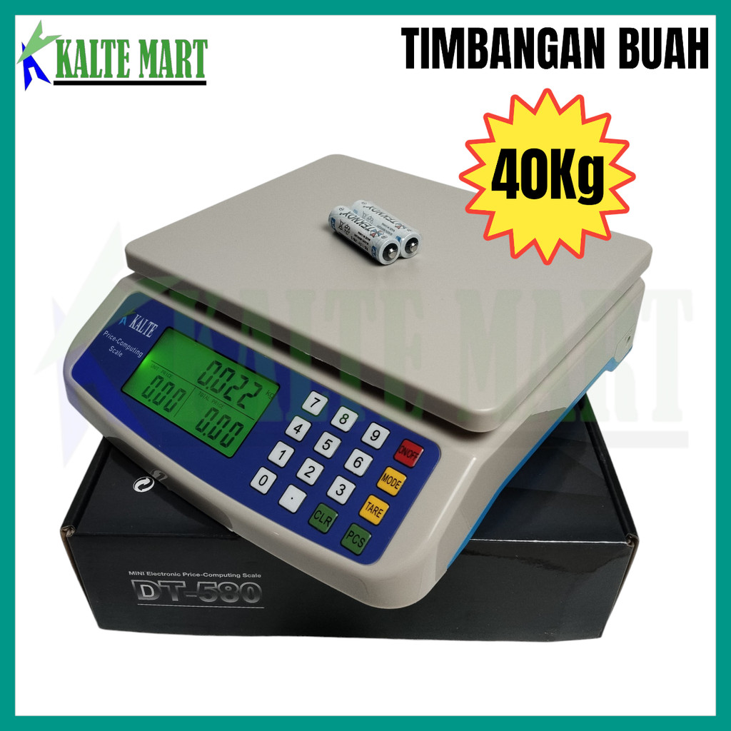 Timbangan Digital Computing Scale 30kg/40Kg Timbangan Digital buah 40Kg Timbangan sayur Digital