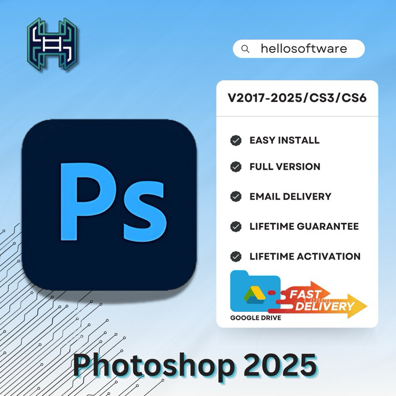 (WIN/MAC) Ps 2025-2017/CS6/CS3 Full Version