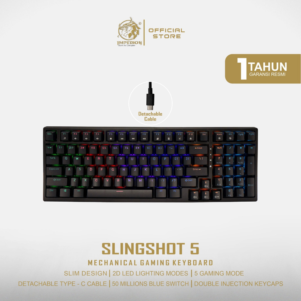 Imperion Slingshot5 Mechanical USB Keyboard