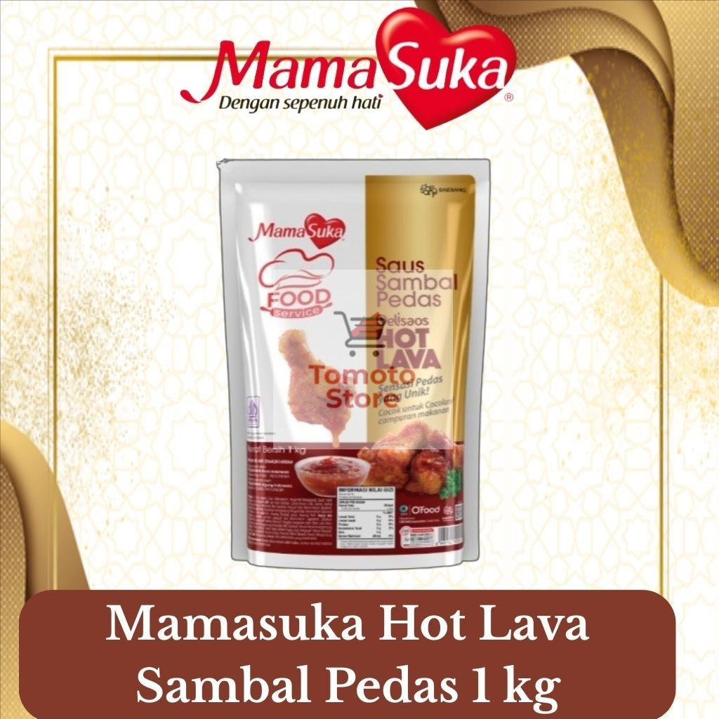

✨ TOMOTOSTORE ✨ MAMASUKA Delisaos Hot Lava 1 Kg