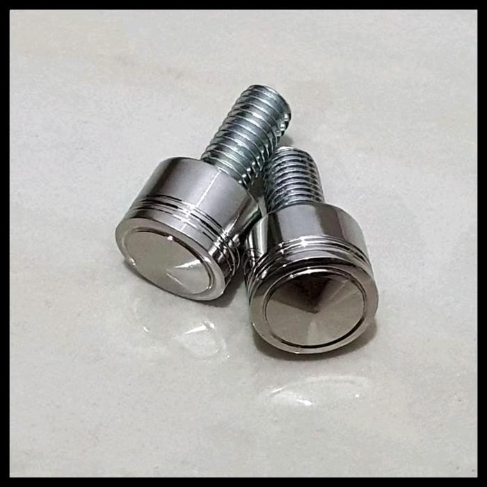 BAUT TUTUP LUBANG SPION/BAUT SEKRUP DUDUKAN SPION MOTOR VESPA IGET/I GET/PRIMAVERA/SPRINT PRIMAVERA/