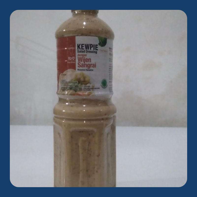 

Kewpie Salad Dressing Roasted Sesame 1ltr / Saus Wijen Sangrai