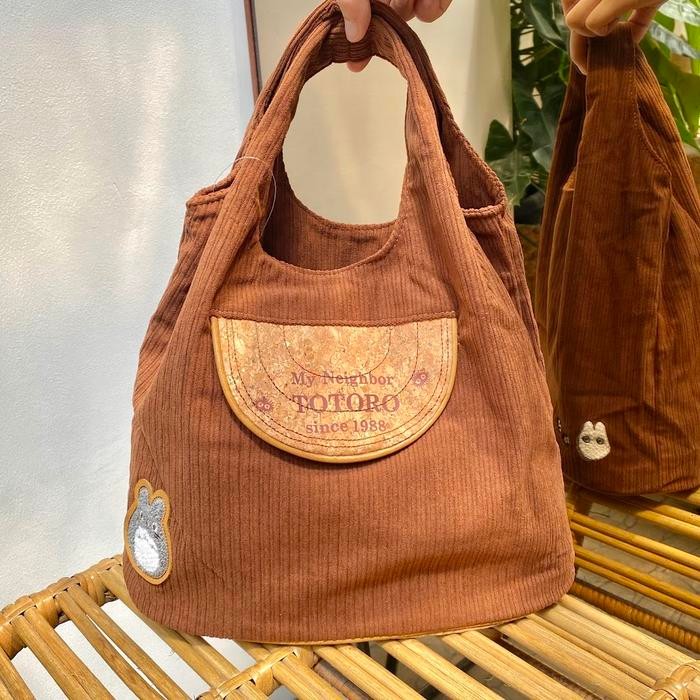 

READY Tempat Pensil Pouch Kain Totoro Ghibli Pencil Case Lucu Unik Kartun - Tote Bag