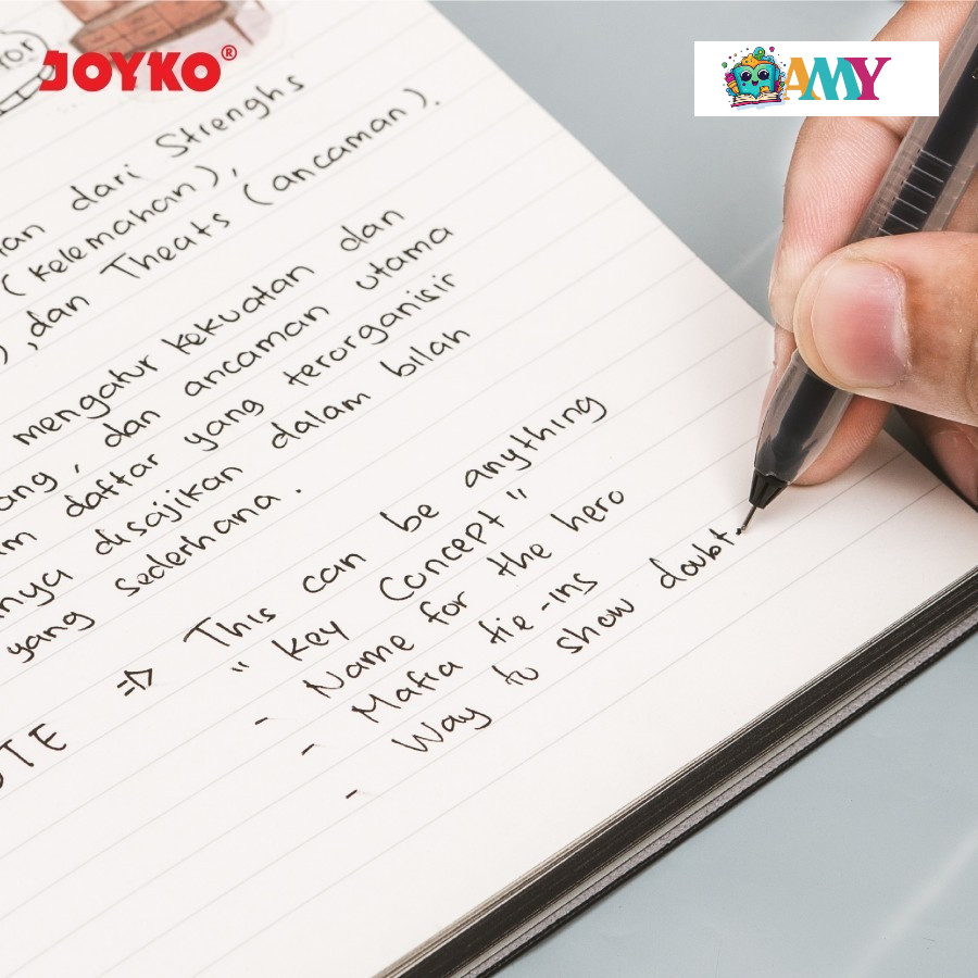 

(1PAK ISI 12PCS)JOYKO BALLPOINT TRIGO GELL GP 285 AMY STASIONARY