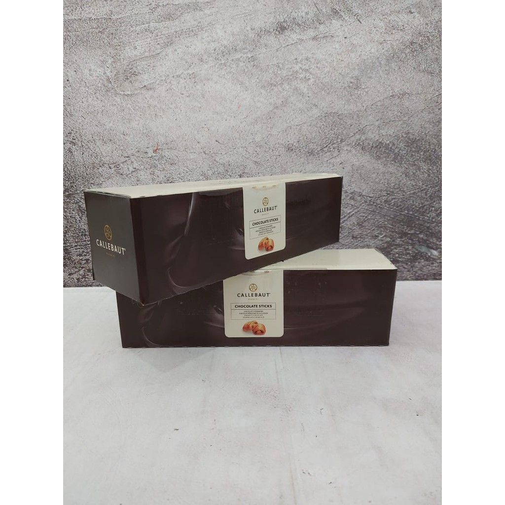 

Callebaut Baking Sticks 44% Box 1,6kg Dark Chocolate Couverture Cokelat Stick