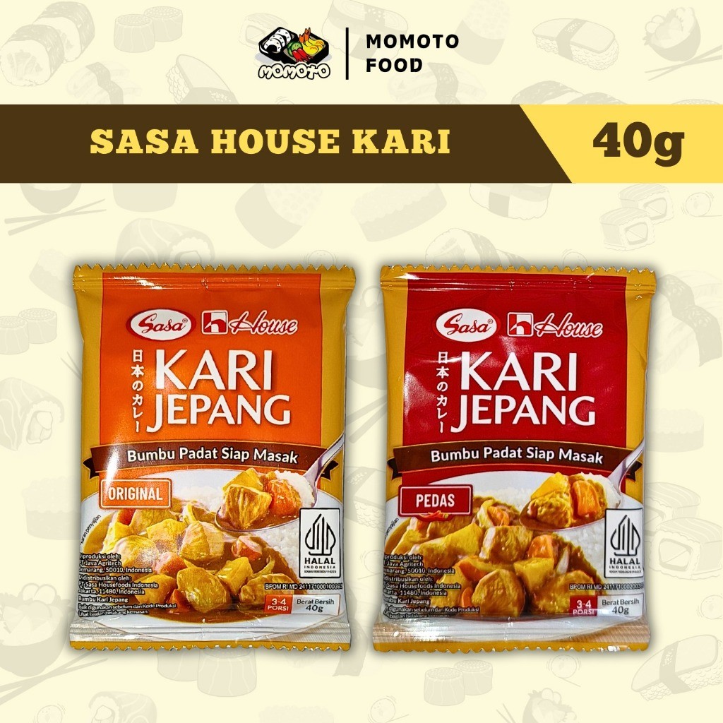 

Sasa House Kari Jepang 40 gram Bumbu Padat Siap Masak Kare Halal