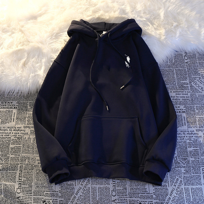 Original Po Floret Baju Hoodie Wanita Oversize Cetakan Wrangler Korea Style Sweater Hoodie Wanita