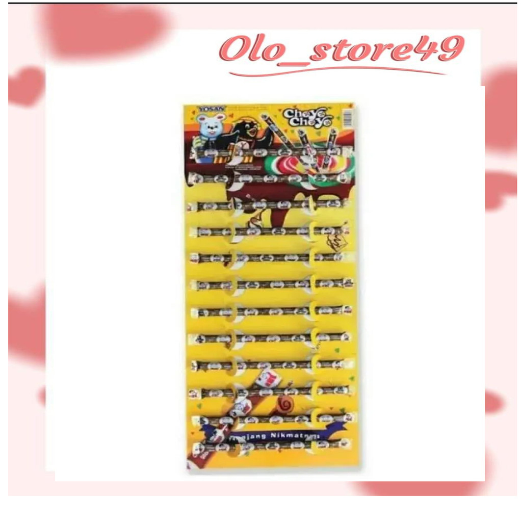 

OLO49 YOSAN CHOYO STICK Pasta COKLAT Lembar SG