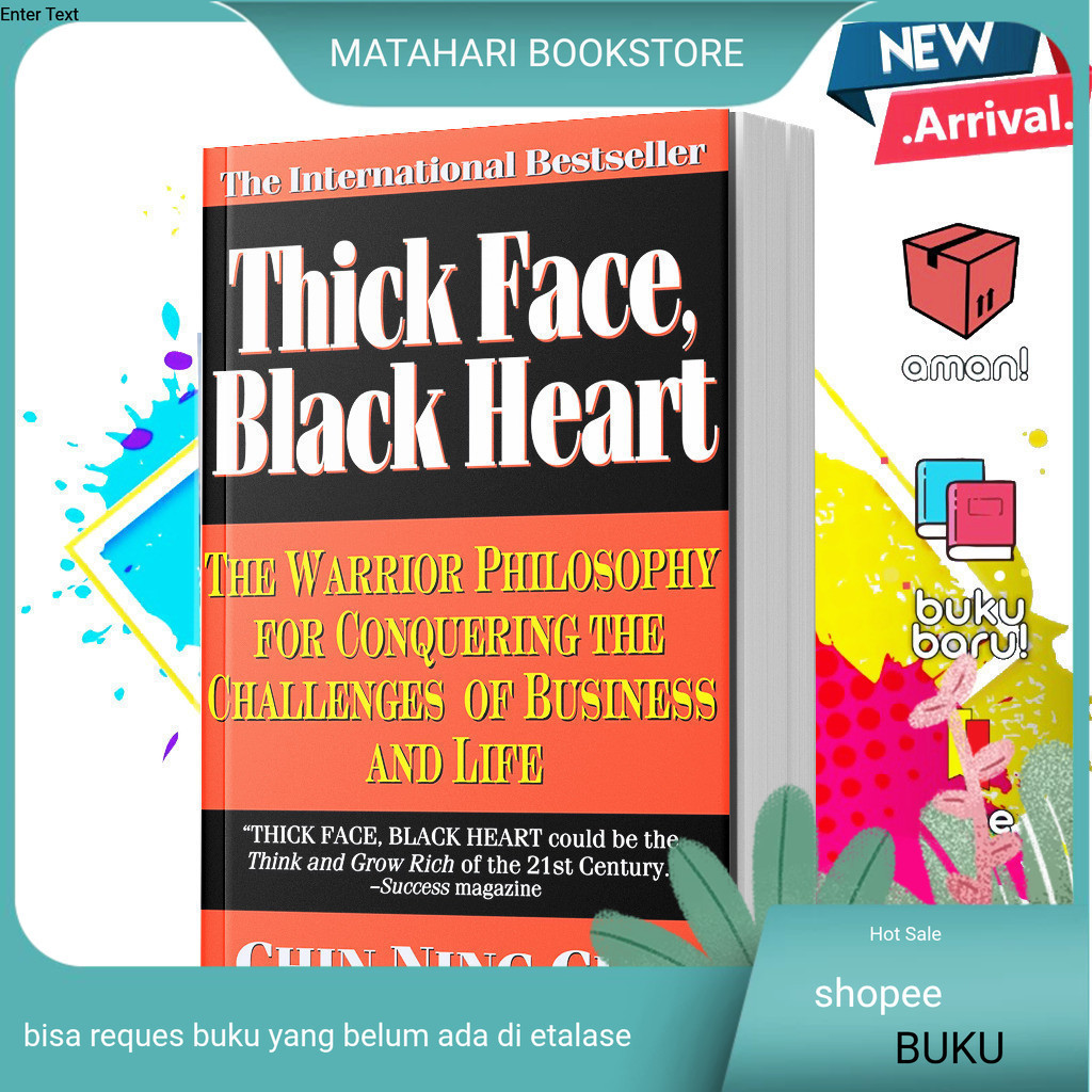 Buku Thick Face, Black Heart by Chin-Ning Chu